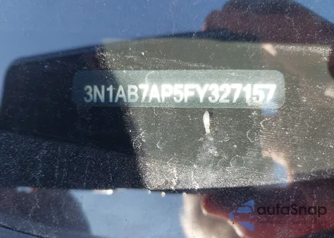 2015 Nissan Sentra Sr z USA, uszkodzony, nr VIN 3N1AB7AP5FY327157